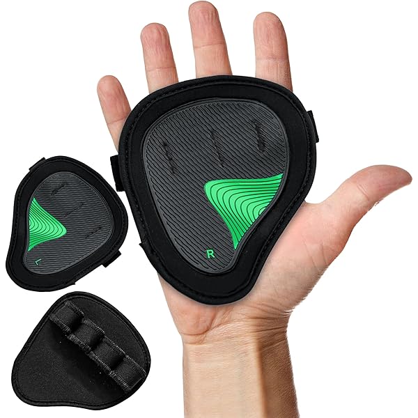 Anti-Slip Workout Grips – Sweat-Proof, Padded Gym Hand Pads for Weightlifting, Pull-Ups, Dumbbells & CrossFit